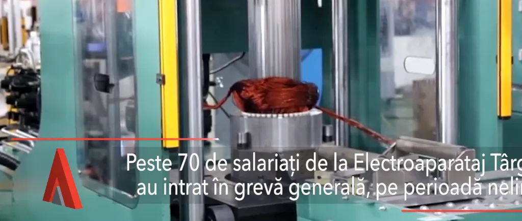 Peste 70 de angajați de la Electroparataj Târgoviște au intrat în grevă generală
