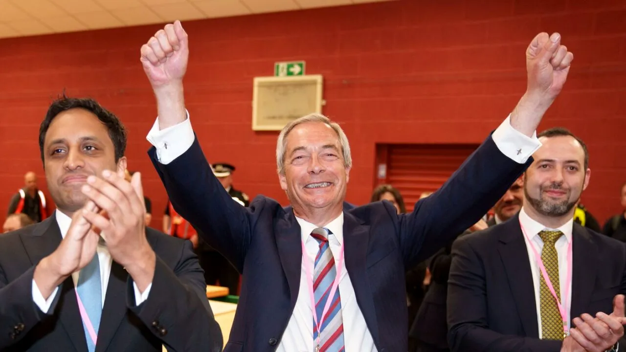 Marea Britanie: Partidul Conservator respinge afirmația lui Nigel Farage că Reform UK ar fi devenit PRINCIPALUL partid de opoziție