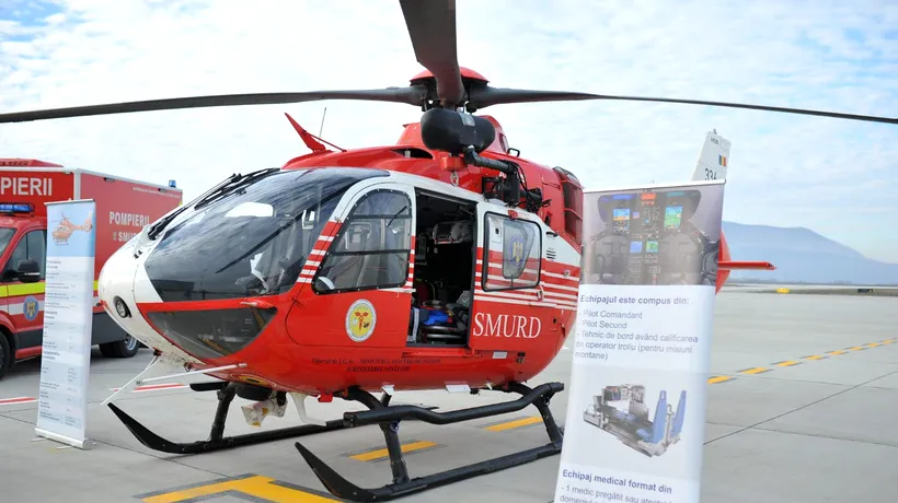 FOTO | Județul Brașov are elicopter SMURD, după ce a fost inaugurat la Ghimbav al 10-lea Punct de Operare Aeromedicală