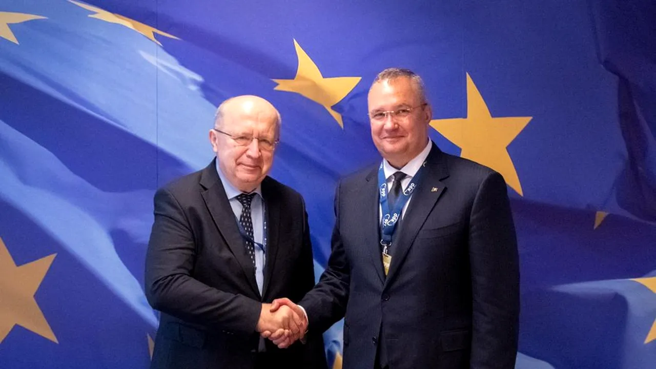 Nicolae CIUCĂ s-a întâlnit cu oficialii PPE, la BRUXELLES/