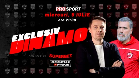 Ediție de poveste, miercuri, la EXCLUSIV DINAMO! Justin Maximilian, fost preot și suporter înfocat al „câinilor”, invitatul lui Cătălin Mureșanu