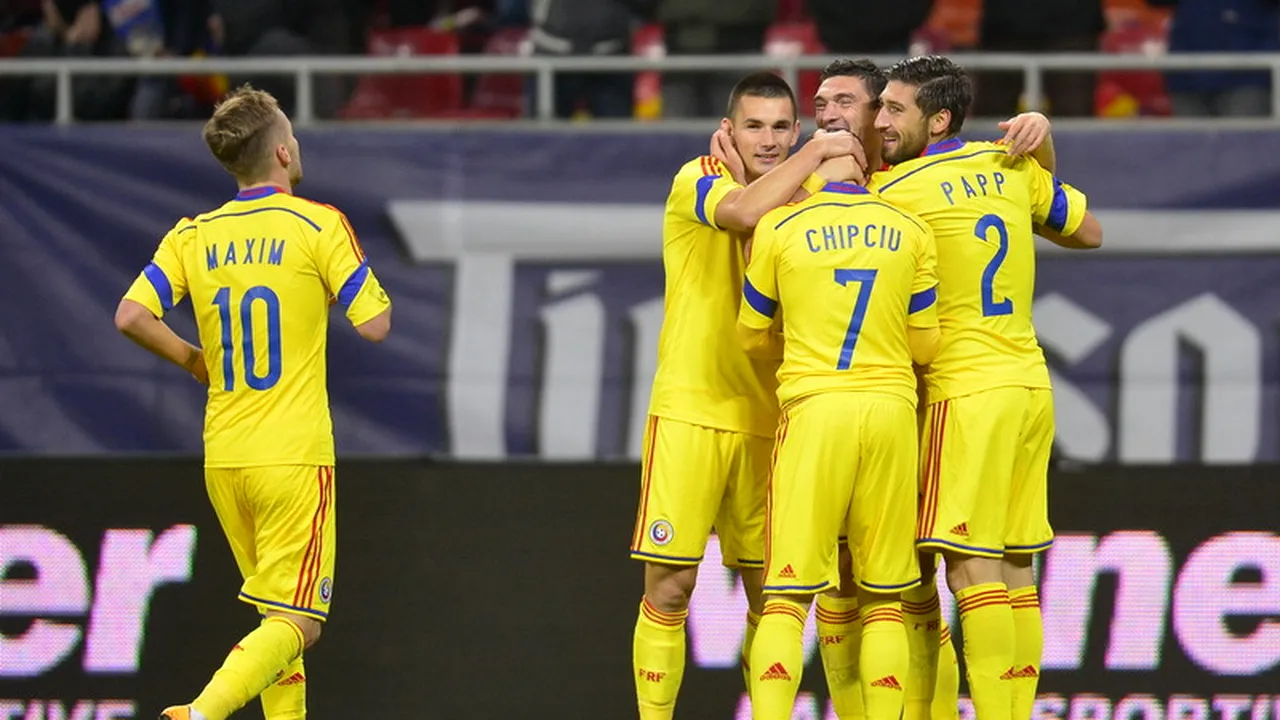 România a învins Danemarca, scor 2-0, într-un meci amical