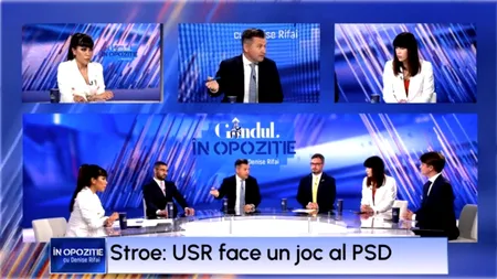 Cristina PRUNĂ, contre cu Ionuț Stroe: „Măsurați-vă cuvintele, doriți să vorbiți peste mine? Singura doamnă din platou?”