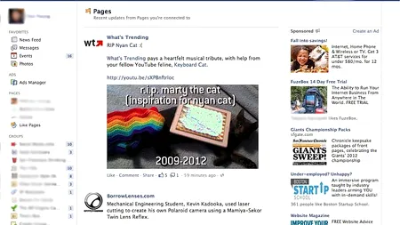 Schimbarea de care au parte utilizatorii Facebook