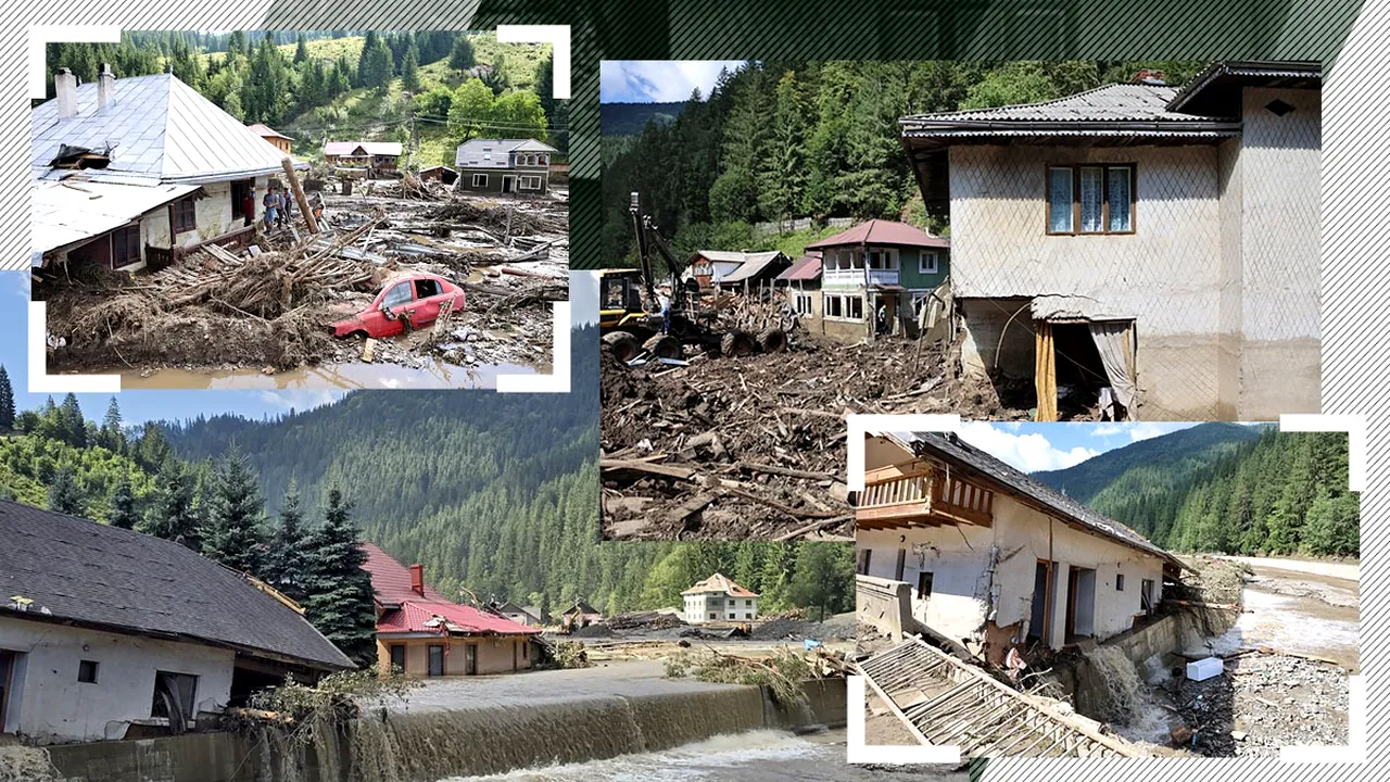 A început reconstrucția în Broșteni: „Sperăm ca cel târziu miercuri să dăm drumul la apă în satul Neagra” / Se lucrează și la rețeaua electrică