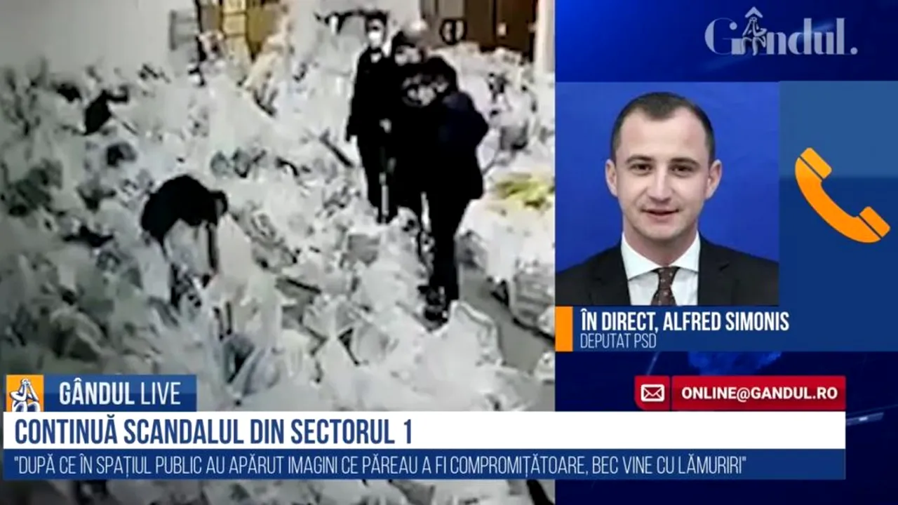 GÂNDUL LIVE. Alfred Simonis, deputat PSD: „Primar în Sectorul 1 este Daniel Tudorache, până la depunerea jurământului. Cred că a câștigat alegerile, altfel nu înțeleg disperarea celor care nu vor renumărarea voturilor”