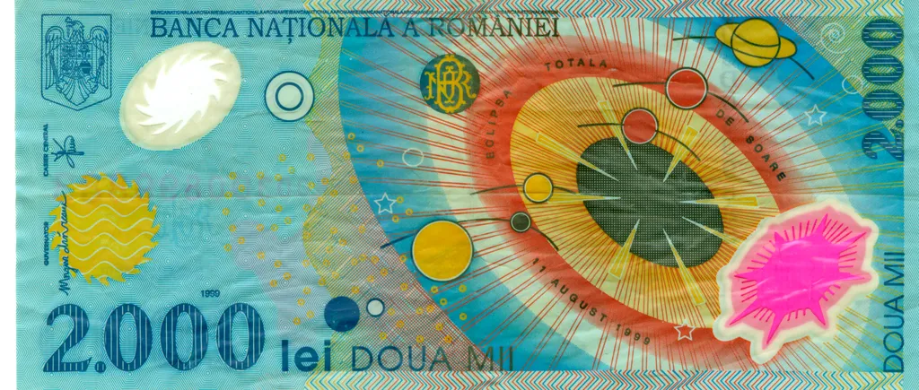 Prețul ireal cerut pentru o bancnotă de 2.000 de lei cu Eclipsa de Soare din 1999. Era considerată o RARITATE