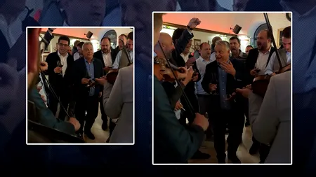 Viktor Orbán, petrecere cu lăutari la Cluj-Napoca. Liderul maghiar a cântat „Nu plecăm de aici” înainte de congresul UDMR