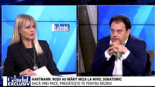 <span style='background-color: #666666; color: #fff; ' class='highlight text-uppercase'>EXCLUSIV VIDEO</span> H.D. Hartmann: „Rușii au mărit MIZA până la subatomic. În două luni, lumea poate să dispară”