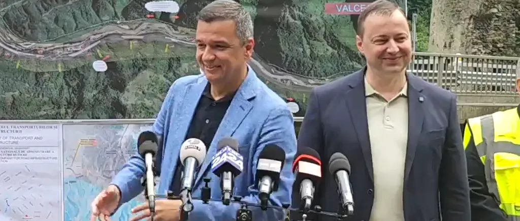 Ministrul Sorin GRINDEANU pe șantierul Autostrăzii Pitești-Sibiu: Autostrăzile sunt mult mai importante decât alegerile și  nu au culoare politică