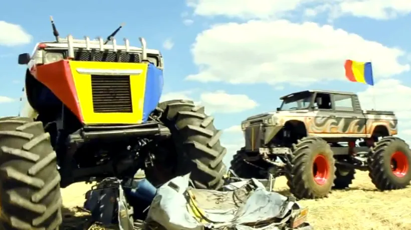 Cum arată Dacaro și Gazssan, primele Monster Truck construite în România. Când va avea loc prima demonstrație. VIDEO