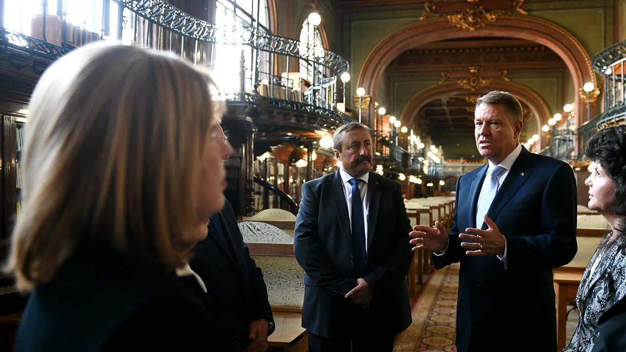 Klaus Iohannis, președintele-inspector