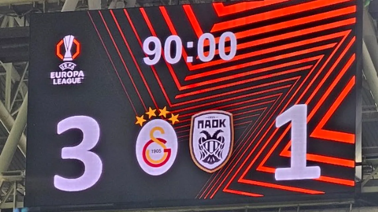 A început Europa League în noul FORMAT! Eșec pentru Răzvan Lucescu la Istanbul. Rezultatele de miercuri seara