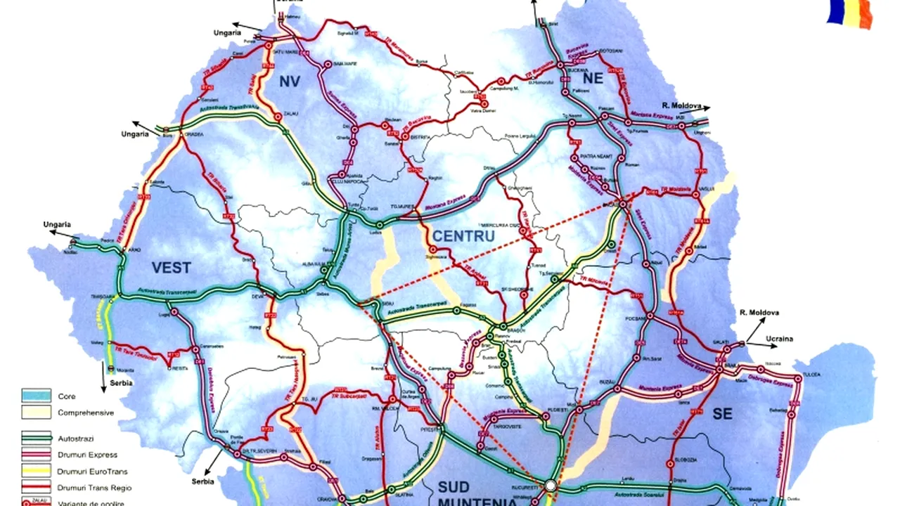 Când vor fi gata autostrada Sibiu-Pitești și inelul 2 al centurii Bucureștiului
