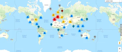 ALEGERI PARLAMENTARE 2020. MAE a lansat harta interactivă a secțiilor de votare din străinătate