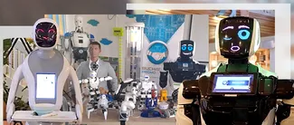 Roboții-chelneri au ajuns în România. Preiau comanda clienților, le aduc mâncarea și strâng și masa. Cât costă să îi închiriezi la nuntă