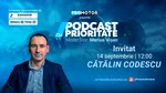 Cătălin Codescu vine la „Podcast cu Prioritate” #112. ProMotor analizează principalele probleme de siguranță rutieră din România