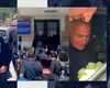 Aproape 50 de susținători au așteptat la sediul poliției din Ilfov scandând: „Călin Georgescu, te iubim!”