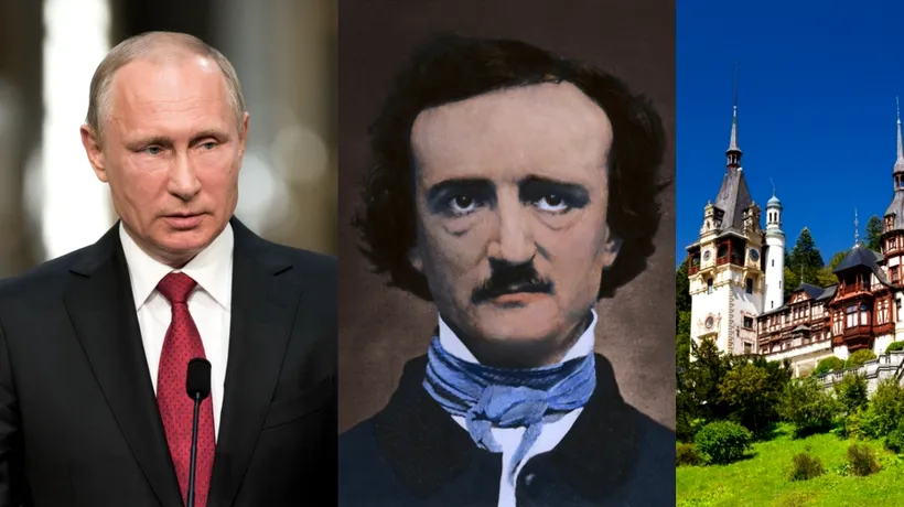 7 OCTOMBRIE, calendarul zilei: Vladimir Putin împlinește 72 de ani / Moare Edgar Allan Poe / Are loc inaugurarea Castelului Peleș