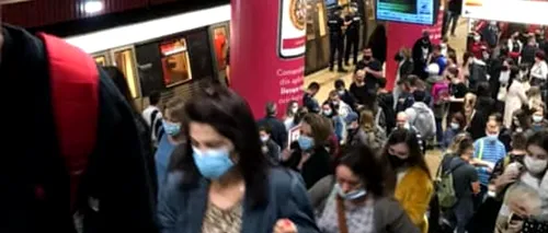 Haos la metrou după ce un bărbat de 47 de ani a făcut infarct, în stația Unirii 1! Trenurile au avut întârzieri de 30 de minute