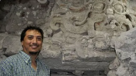 Vestigiile unui templu maya dedicat 