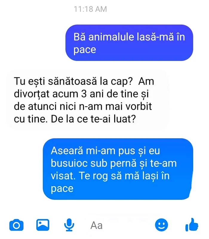 Bancul de joi | „Băi, animalule, lasă-mă în pace!”
