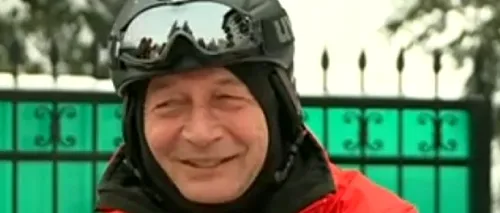 Băsescu își petrece Crăciunul la Predeal