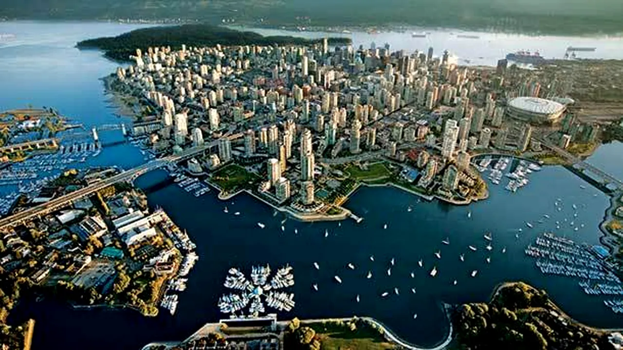 Imagini la înălțime. Cele mai spectaculoase imagini cu orașe văzute de sus