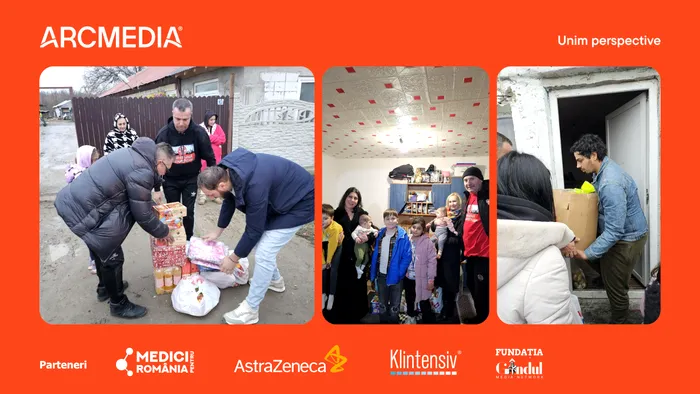 ARCMEDIA aduce bucuria Crăciunului mai aproape de copiii care au cea mai mare nevoie
