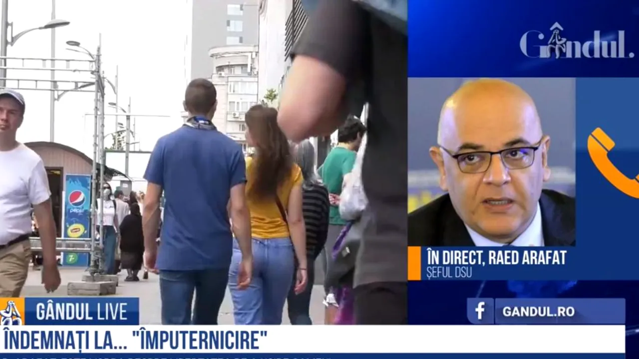 GÂNDUL LIVE. Raed Arafat, despre consultantul care îndeamnă oamenii la nepurtarea măștii: Eu aș fi primul care l-aș da în judecată! E vorba de libertatea de a ucide oamenii, de a induce în eroare - VIDEO