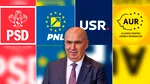 Sebastian Ghiță prezintă primul sondaj de opinie din criza politică. AUR ar avea susținere de aproape 50%, Bolojan de 14%. Cum stă PSD