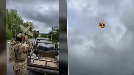 Cum doboară rușii dronele lansate de Ucraina. Este nevoie doar de un singur om și o aparatură foarte ieftină