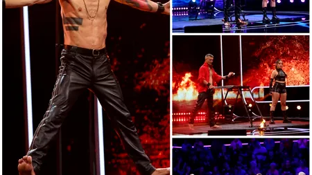 Număr INCENDIAR la iUmor, sezonul 15. Fachirul Testa, prestație arzătoare în fața juriului