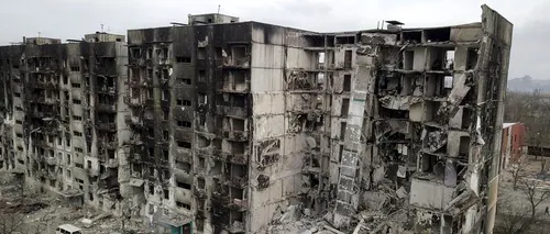 Imaginile dezastrului. Armata rusă a bombardat de 118 ori orașul Mariupol în ultimele 24 de ore