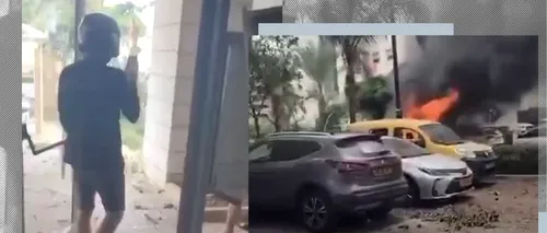 VIDEO EXCLUSIV | Liniștea dinaintea furtunii! După multe ore în care sirenele nu au mai sunat, în Ashkelon au început noi bombardamente