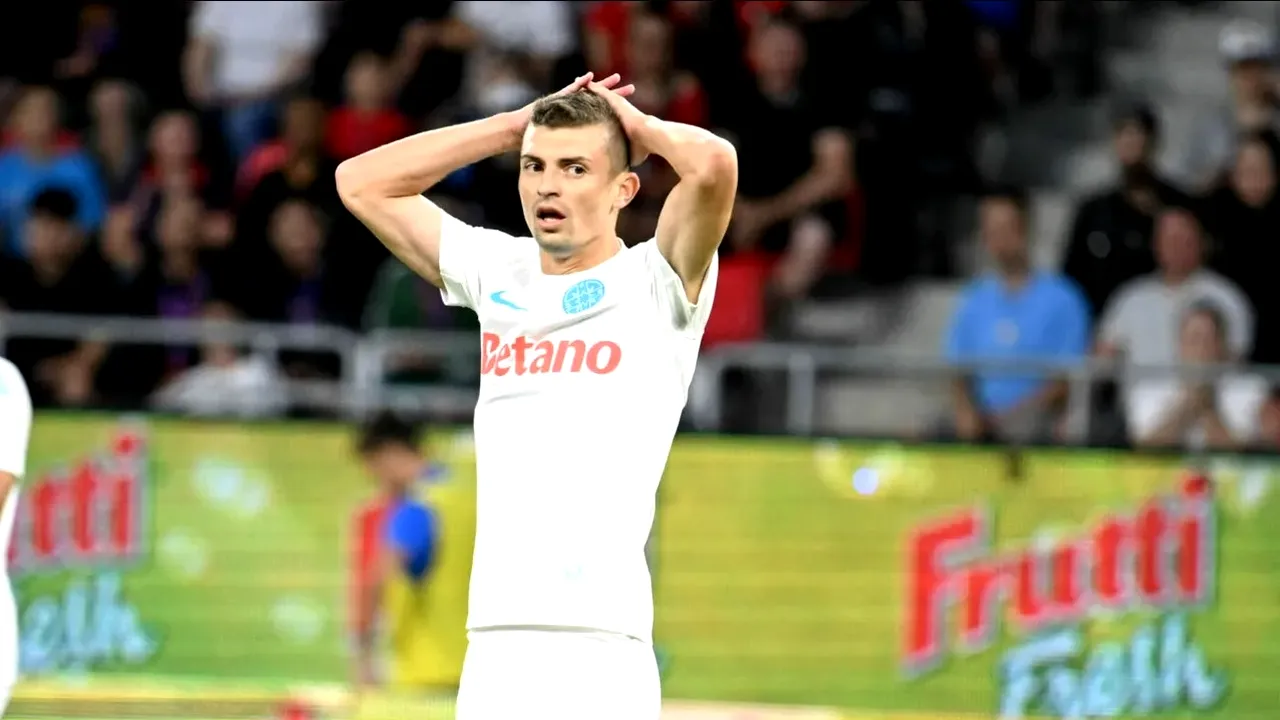 Câte etape de suspendare ar putea primi Florin Tănase pentru eliminarea din meciul cu Shkendija. „N-am mai văzut așa «ROȘU», e urâtă rău de tot!”