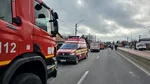 Accident grav în Dâmbovița între un autobuz plin cu elevi și un TIR. A fost activat Planul Roșu de Intervenție