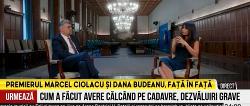 VIDEO | Întrebarea zilei pentru premierul României vine din partea Danei Budeanu/ Cine este Marcel Ciolacu?/ „Un om simplu plecat din Buzău”
