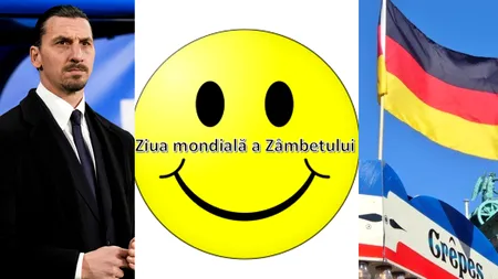 3 OCTOMBRIE, calendarul zilei: Zlatan Ibrahimović împlinește 44 de ani/ Ziua Mondială a Zâmbetului/ Reunificarea Germaniei