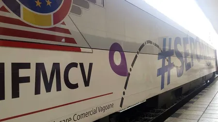 Cum arată vagonul #SEPOATE al CFR: are internet, aer condiționat,  plasme camere de supraveghere video