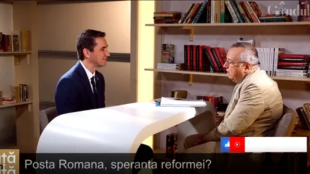 VIDEO | Valentin Ștefan, director Poșta Română: „Am absolvit istoria, pentru că în viață este bine să faci ce îți place”