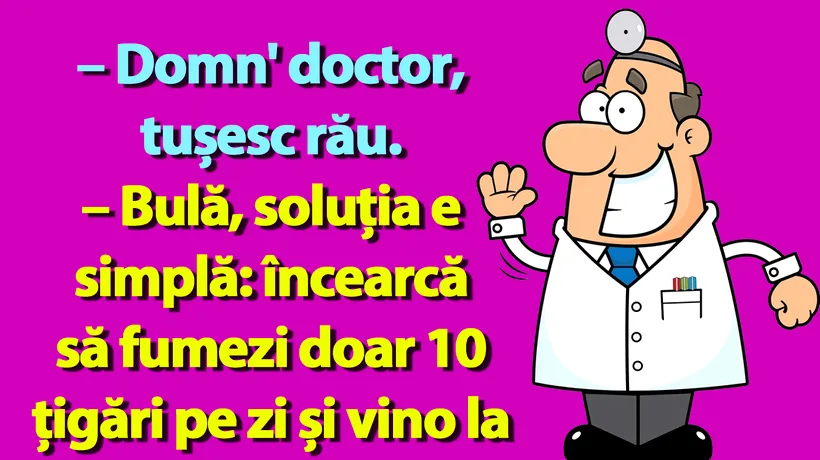 BANC | Bulă, încearcă să fumezi doar 10 țigări pe zi