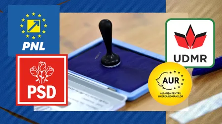 Rezultate parțiale BEC la alegerile pentru primari: PSD are 1.673 de mandate, PNL are 1.132 / AUR a câștigat 30 de primării