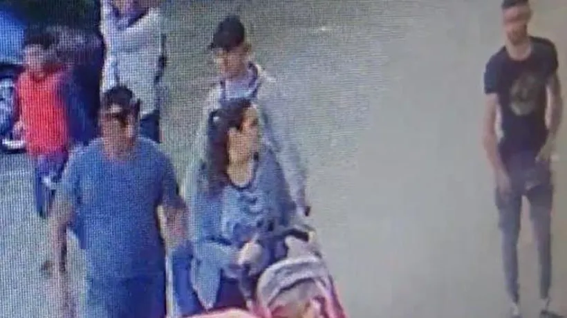 Trei romi, căutați de poliție după ce au jefuit o mămică în Cluj-Napoca. VIDEO cu momentul furtului. Poliția cere ajutorul populației