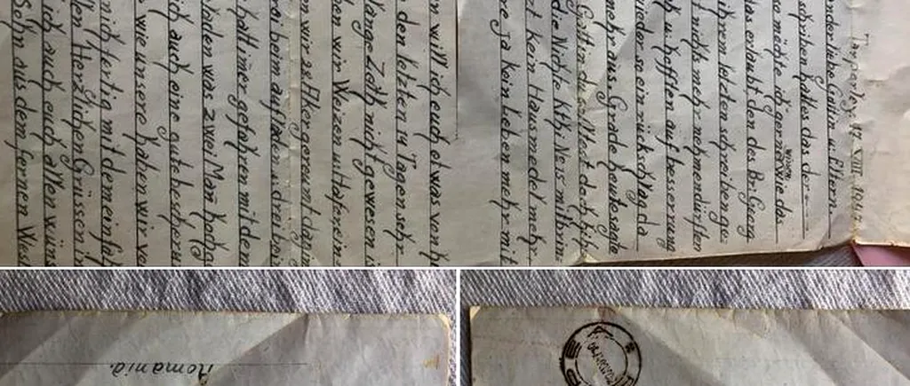 Scrisoare livrată după 76 de ani! Ce i-a scris un prizonier de RĂZBOI soției sale din Viscri