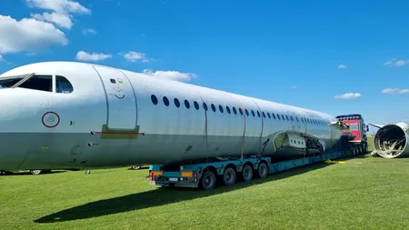 Un avion de linie scos din uz a devenit ATRACȚIE pentru turiști, în Timiș: „E un proiect unic. Nu pot să zic că am văzut undeva în România așa ceva”
