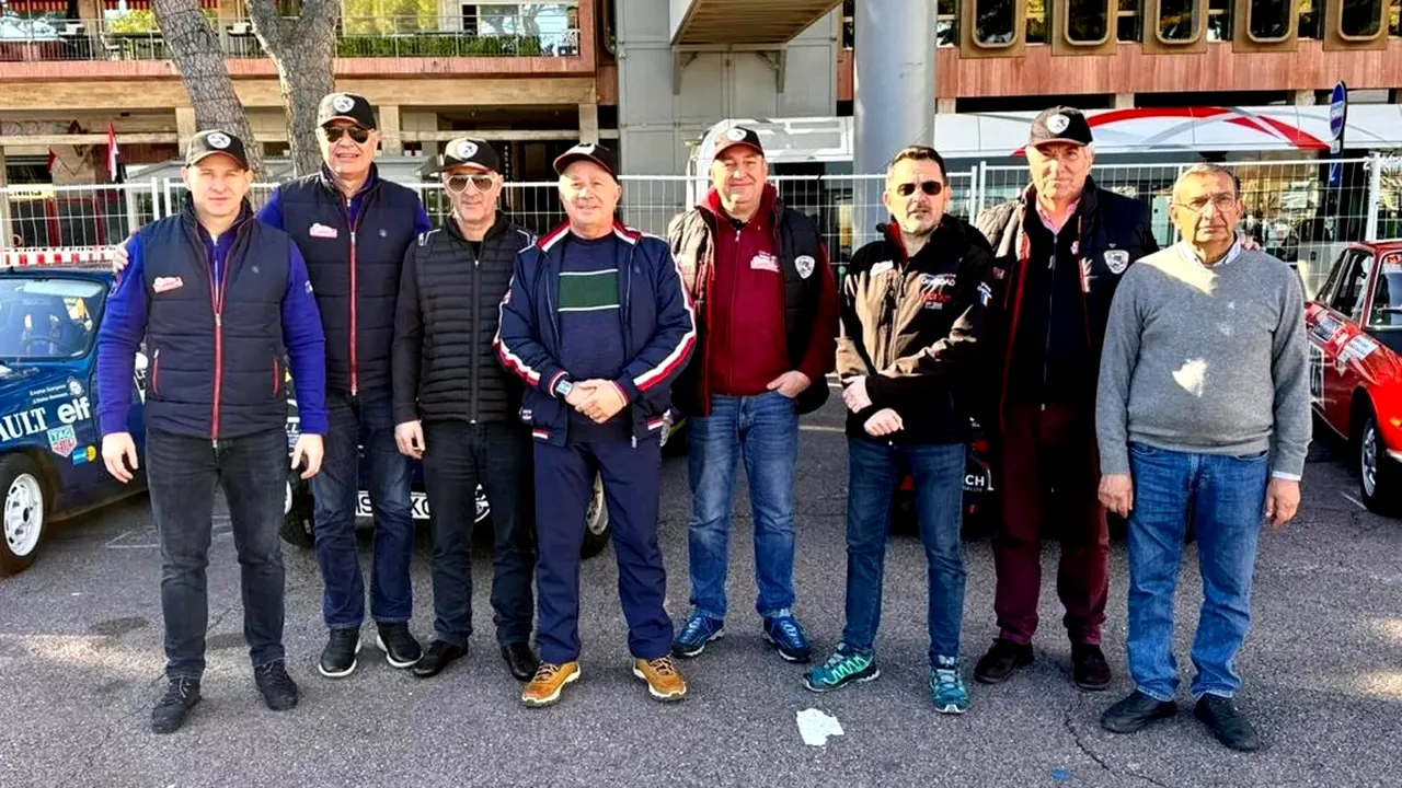 Raliul Monte-Carlo Istoric 2026. Final de competiție pentru echipajele românești din Petre Cristea Heritage Rally Team Romania