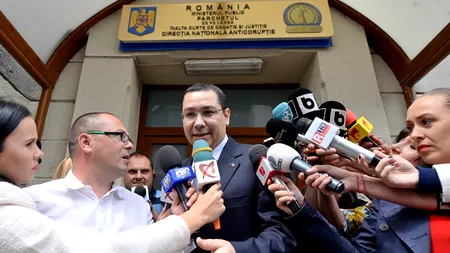 Premierul-inculpat Ponta: Am depus toate actele pentru expertiză în dosarul meu, mă duc în fața judecătorului