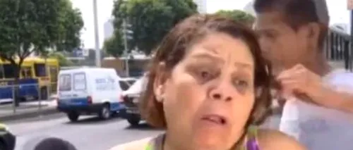 O femeie din Brazilia a fost jefuită în direct