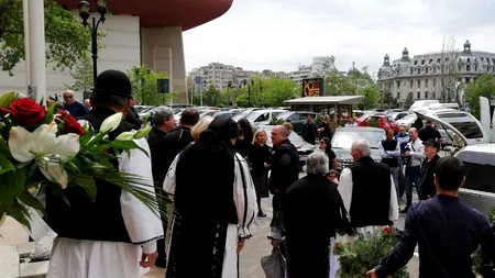 Aplauze și momente emoționante la căpătâiul actriței Ilinca Tomoroveanu. Florin Piersic: Sufăr grozav la gândul că tu nu mai ești - VIDEO